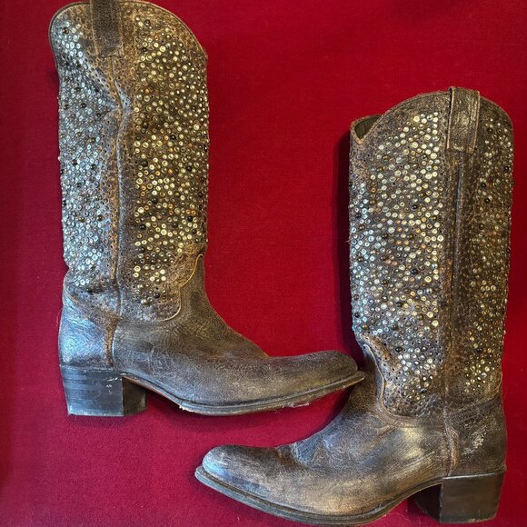 Frye Deborah Studded Boots - Picture 2 of 4